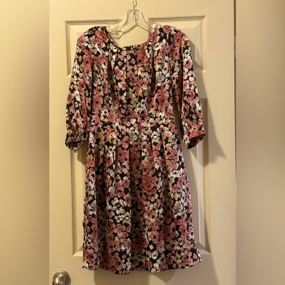 MICHEL KLEIN - FLORAL DRESS - Size 38/US 4-6
